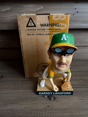 Oakland A’s 2004 SGA Carney Lansford Bobblehead